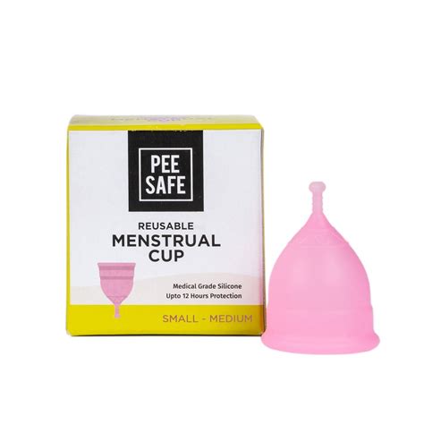 Pee Safe Reusable Menstrual Cup Small Medium 1 Count Price Uses Side Effects Composition