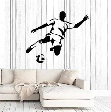 Art Of Decals Vinyl Wall Decal Soccer Player Ball Sports Idea