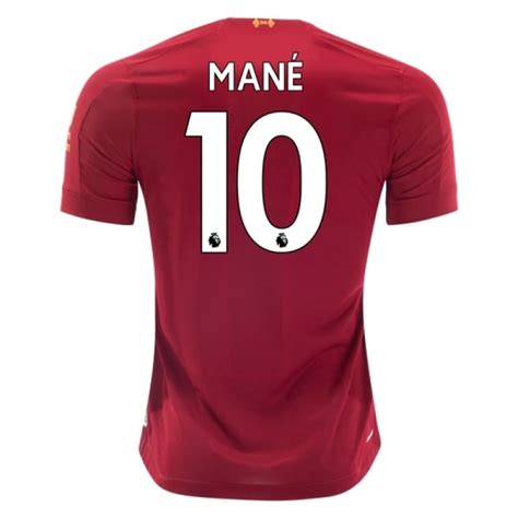 Liverpool football club have done it! Liverpool Home MANE Soccer Shirts 2019-20
