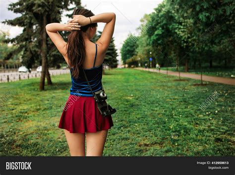 Teen Girl Short Skirt Image And Photo Free Trial Bigstock