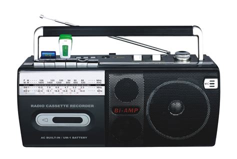 New Portable Amfmsw 1 2 Band Cassette Radiocassette Radio