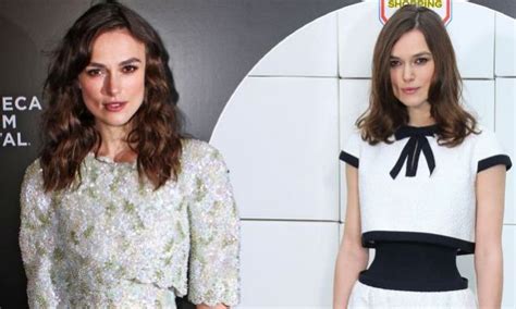 Keira Knightley Shows Off 23 Inch Waist In Hourglass Look Daily Mail Online