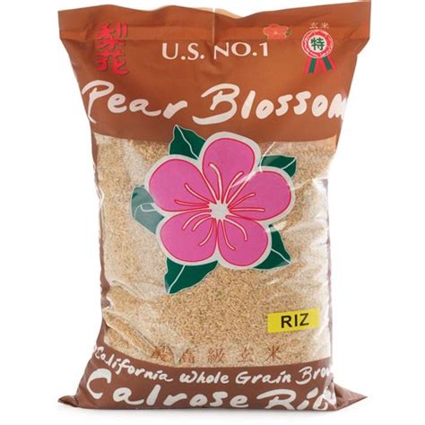 Pear Blossom Brown Calrose Rice