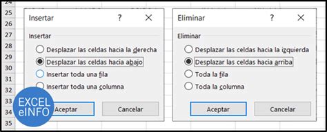 Insertar Y Eliminar Filas Y Columnas En Excel Con Macros Y Sin Macros VBA Excel Blog