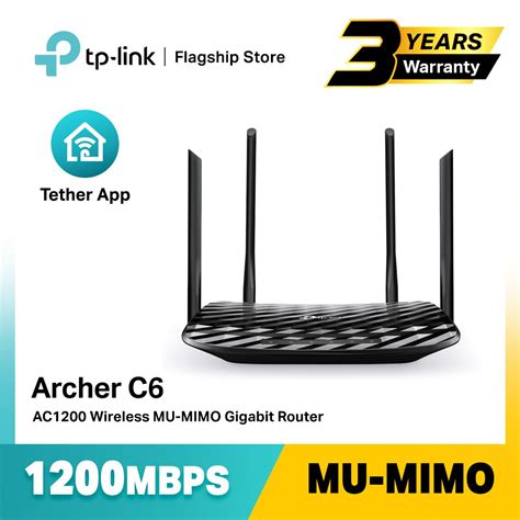 Tp Link Archer C Ac Dual Band Gigabit Mu Mimo Wireless Wifi Router Works With All Telcos