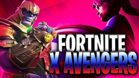 Fortnite X Avengers Endgame Event Thanos Gameplay Youtube