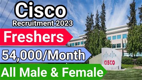 Cisco Recruitment For Freshers 2023 Cisco Hiring For Freshers Cisco