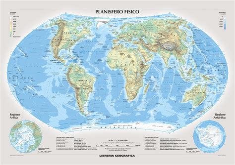 Large World Map With Full Details Italian