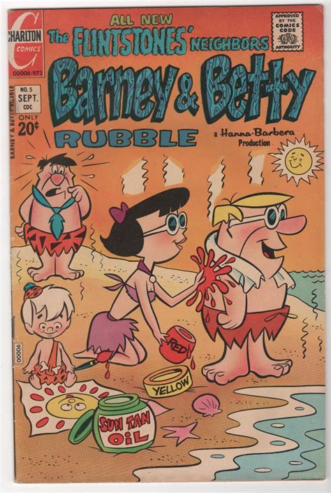 Amazon Com Hanna Barbera Flintstones Barney And Betty Rubble Button