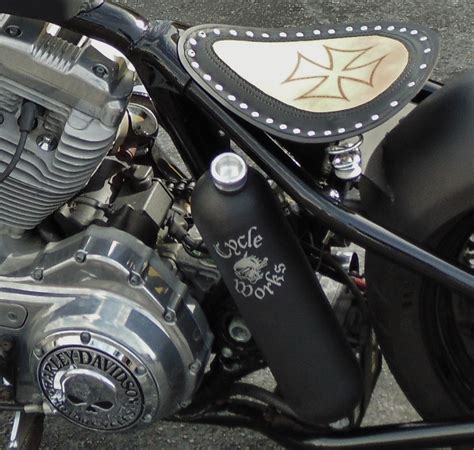 Custom Harley Bobber Softtail Completely Tricked Out Low Rider 883 Chopper