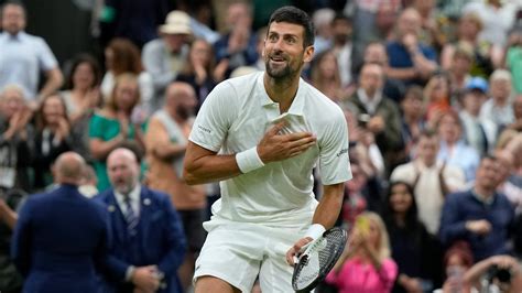 djokovic to face alcaraz in wimbledon final after easily beating sinner the new york times