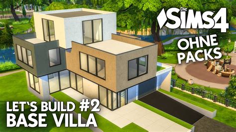 A devoted player of the sims has made the same house build across each of the mainline games: Die Sims 4 Haus bauen ohne Packs | Base Villa #2: Küche ...