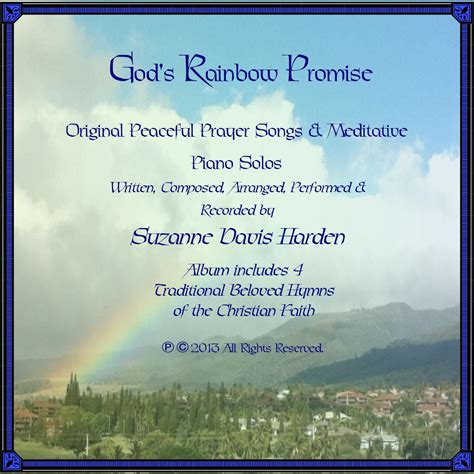 Gods Rainbow Promise~ Original Peaceful Prayersongs And Meditative