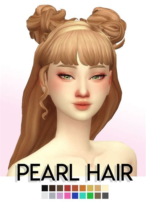 The Sims 4 Maxis Match Custom Content Sims Hair Sims 4 Sims 4 Toddler