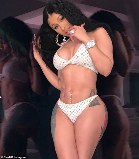 Cardi B Flaunts Her Post Lipo Body And Surgically Enhanced Breasts