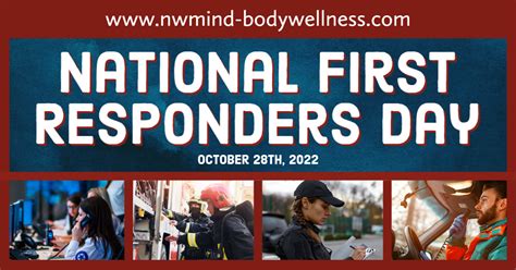 National First Responders Day Nw Mind Body Wellness