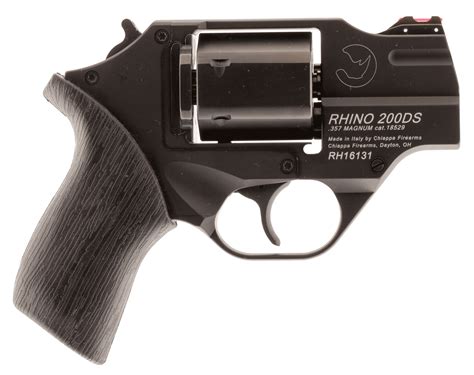 Chiappa Firearms Cf340216 Rhino 200ds 357 Mag Caliber With 2″ Black