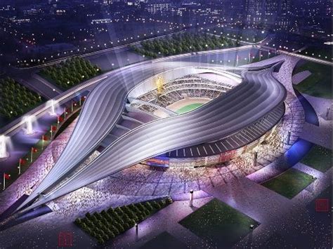 Beijing Olympic Stadium Architettura Futuristica Architettura