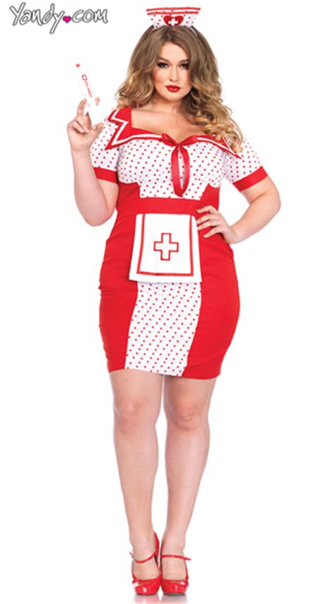 Plus Size Bedside Betty Costume Plus Size Nurse Costume Plus Size