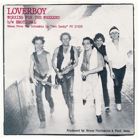 Loverboy 45 Rpm Cover Fromthewaybackmachine