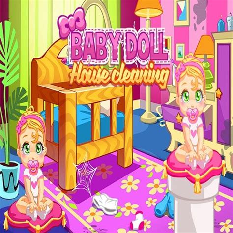 Baby Doll House Cleaning Game Free Online Mobile Games