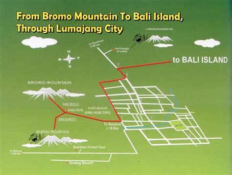 5wonderfultrip Location Map To Mt Bromo