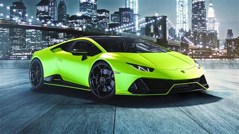 Green Lamborghini Huracán Evo Fluo Capsule 2021 2 4k Hd Cars Wallpapers