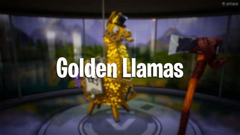 Fornite A Look At Golden Llamas Rewards And Loot Pwrdown