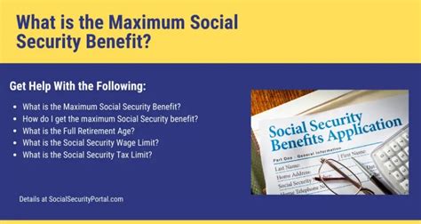 What Is The Maximum Social Security Benefit 2020 Guide Social