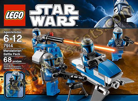 Lego shop@home has now listed two new lego star wars the mandalorian sets, including an earlier revealed brickheadz set dedicated to the lego star wars brickheadz the mandalorian and the child (75317) comes in at 295 pieces and will retail for $19.99 once it is released on august 1. Lego 7914 Mandalorian Battle Pack