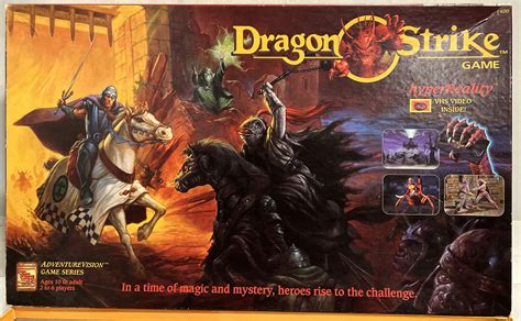Dragon Strike Board Game 1993 Tsr Dungeons And Dragons Adventure Complete