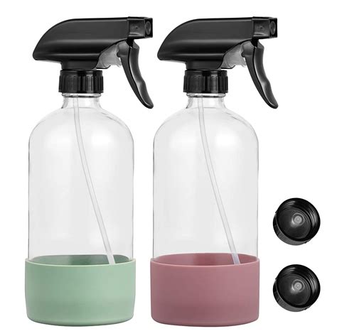 Empty Refillable Glass Spray Bottle For Cleaning Products China