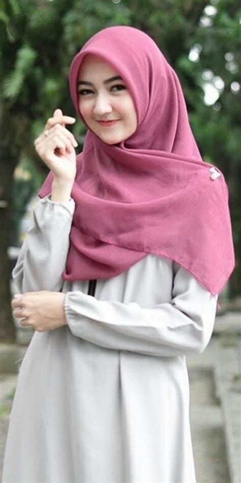 Wanita Jilbab Cantik Hijab Chic Wanita Casual Hijab Outfit