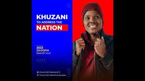 Watch Khuzani King Ndlamlenze Mpungose Address The Nation