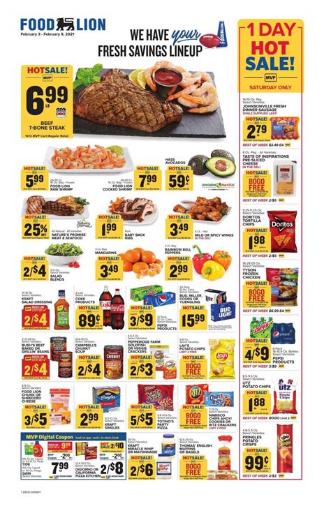 Food Lion (SC) Weekly Ad Flyer February 3 to February 9