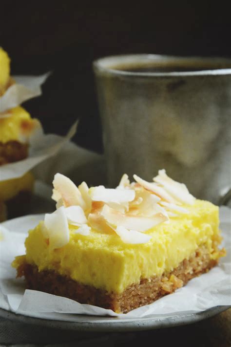 To make it 1,500 calories: Low-Carb Coconut Lemon Bars | Recipe | Lemon bars recipe, Coconut recipes, Make ahead desserts