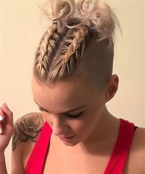 In this video we show you how to create three different braided undos for short hair. 100+ Amazing Braided hairstyles 2019-2020: the most ...