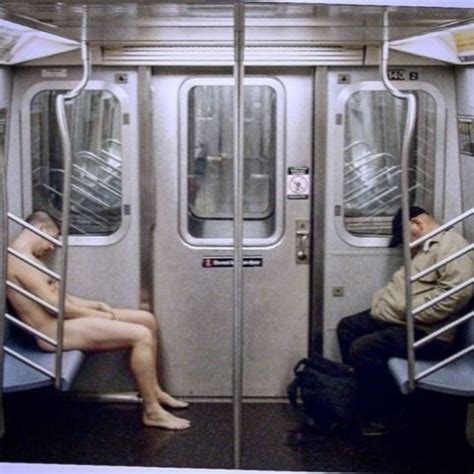 Public Nudity Photo Several People Naked At The Subway Sexiz Pix