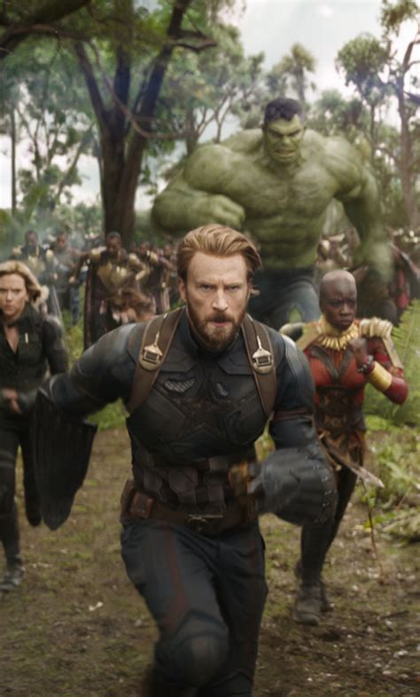 1280x2120 Captain America On Main Lead In Avengers Infinity War 2018