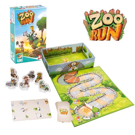 Zoo Run Board Game Iello Free Shipping 3760175516009 Ebay