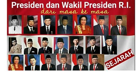 Lengkap Soekarno Hingga Jokowi Urutan Nama Presiden Dan Wakil 160552 Hot Sex Picture