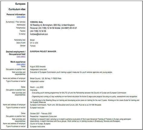 Come scrivere un curriculum vitae in inglese di successo con 3 esempi e modelli in pdf da scaricare. Curriculum Vitae: Curriculum Vitae Esempio Italiano