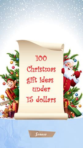 Find the right gift at the right price for any special occasion. 100 Christmas gift ideas under 15 dollars 1.0 App for iPad ...