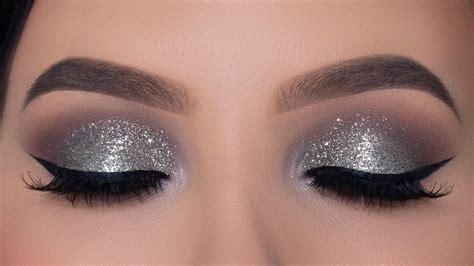 Classic Silver Smokey Eyes Tutorial My Date Night Makeup Youtube