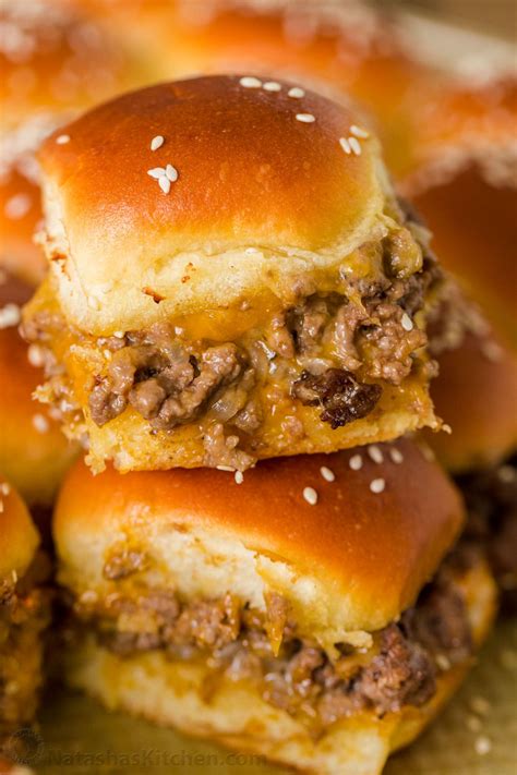 Cheeseburger Sliders Are Juicy Cheesy And Beefy And Everything We Love