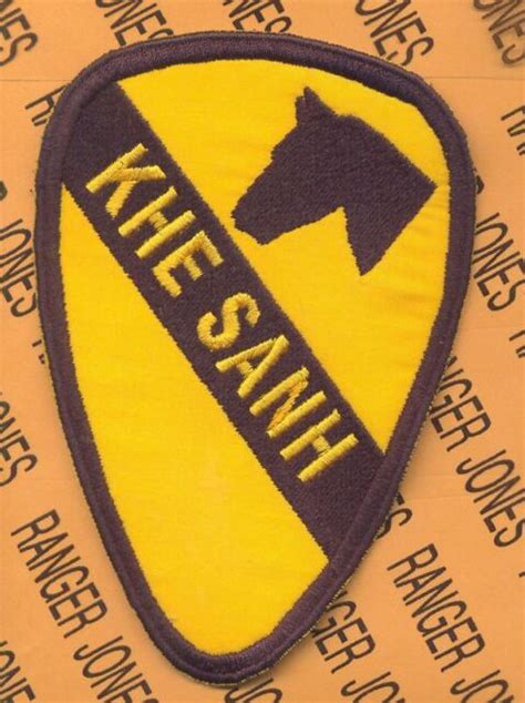 Us Army 1st Cavalry Division Khe Sanh Vietnam Patch Ebay