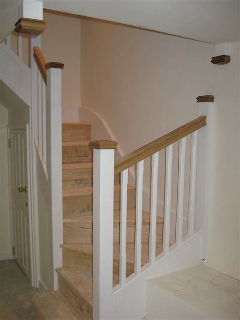I'm wondering if it would look odd to stain the hand rails and steps. Santer Joinery - Staircase - Peacock Lane, Braiden ...