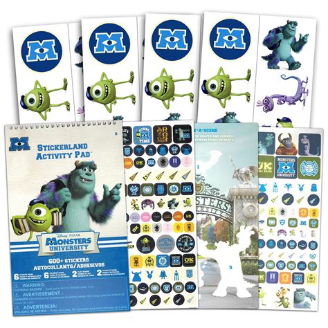 Buy Monsters Inc Stickers Party Favors Activity Set Over 600