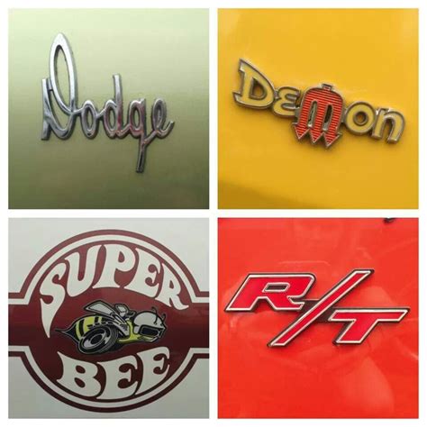 Old Dodge Emblems Logos Car Badges Car Logos Dodge Vehicles