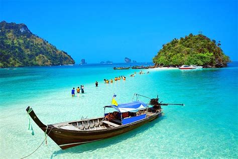 4 Islands Full Day Tour From Krabi With Tub Chicken Poda Island